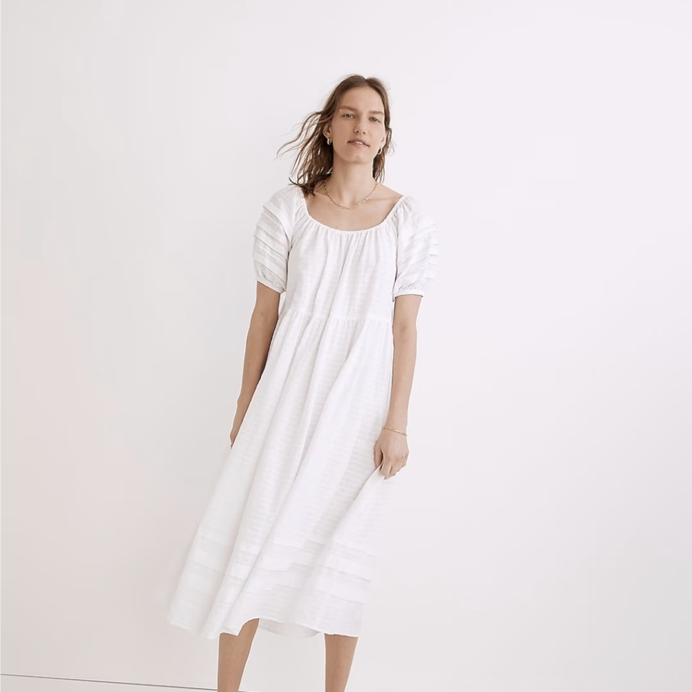 Made well Pintuck Midi Dress